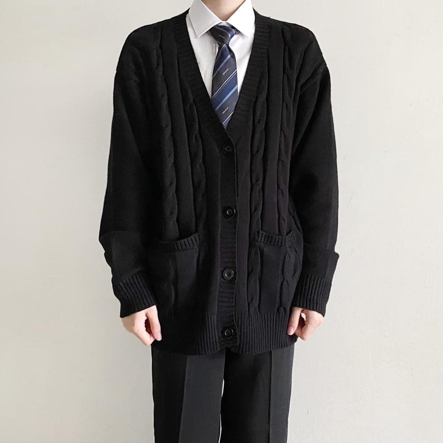 スクール風カーディガン メンズ ジャケット