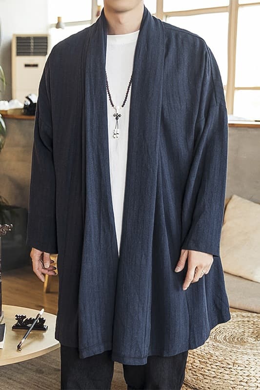 カーディガン メンズ カジュアル羽織り ゆったりカーディガン